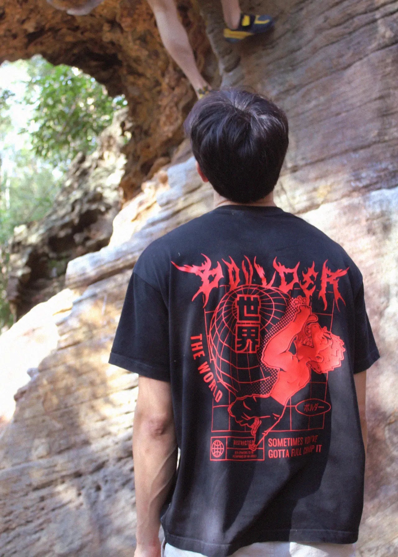 Boulder the World Oversized Tee Shirt