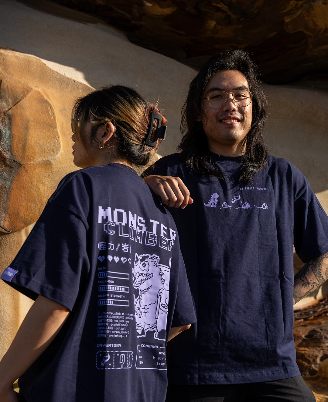 Monster Climber Oversized Tee Shirt
