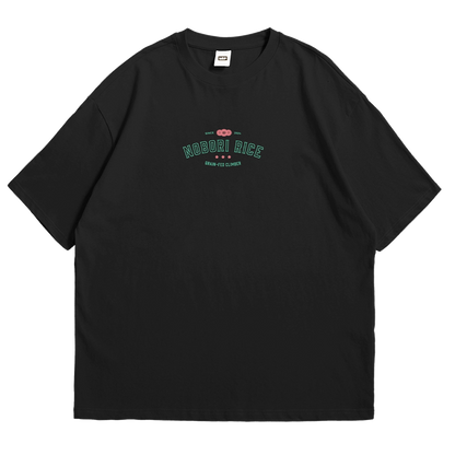 Nobori Rice Shirt Black Oversized Tee Shirt