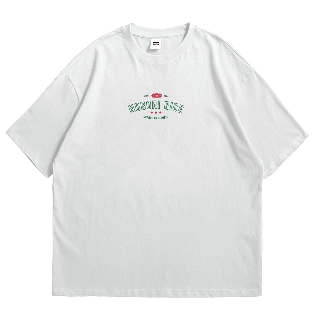 Nobori Rice White Oversized Tee Shirt